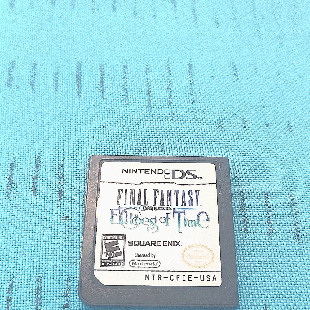 Nintendo 3DS game named Final Fantasy Echoes of Time